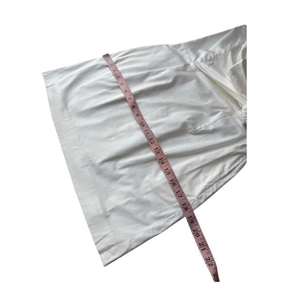 French Connection White Florida Summer Strapless Mini Dress Size 6 - Picture 10 of 12